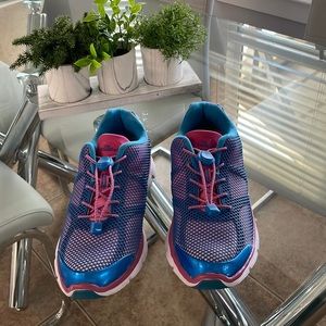 Dr. Comfort Katy Orthopedic Sz. 8.5 Pink/Blue Athletic Shoes